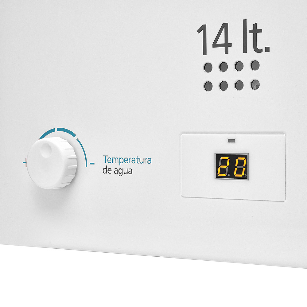 Fácil manejo  para monitoriar y controlar la temperatura.