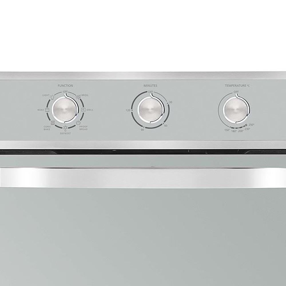 Horno empotrable eléctrico Mabe Empotre HM6021EWAI0 66L inox 110V