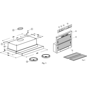Campana de Pared 60cm Slide Gris Mabe - CTM6011IX