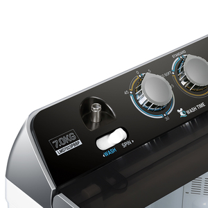 Lavadora Semiautomática de 7 Kg Blanca Centrales - LCD7023PBAB0