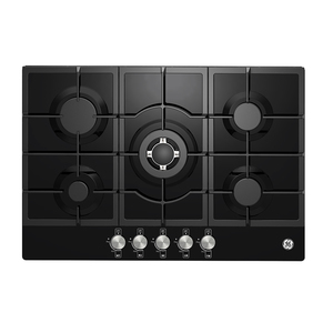 Cubierta de Empotrar 72 cm Vidrio Templado Negra GE - CGG7715V1