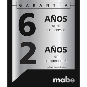 Aire Acondicionado Convencional 220 V 24000 BTUs Blanco Mabe - MMT24CDBWCCCHI8